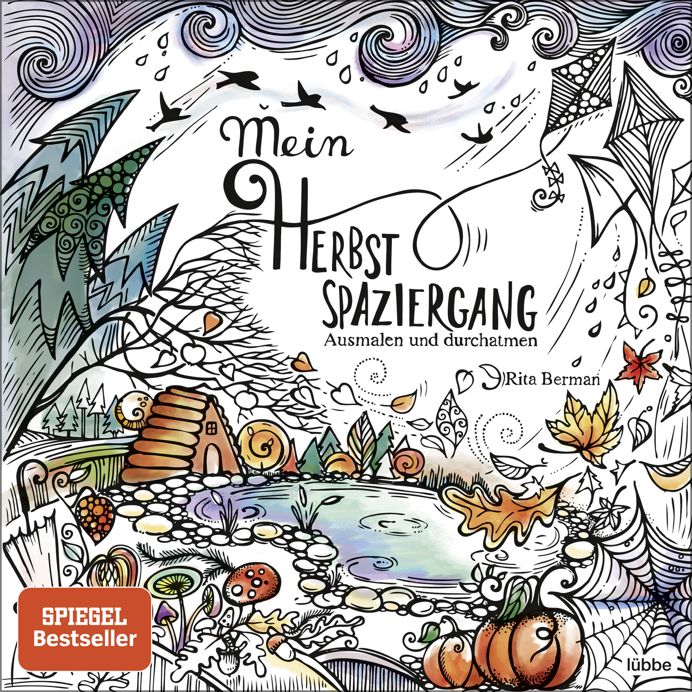 Ausmalbuch „Der Herbst Ist Da!“ Für Kinder Ab 7 Jahren – 52 Einseitige Motive